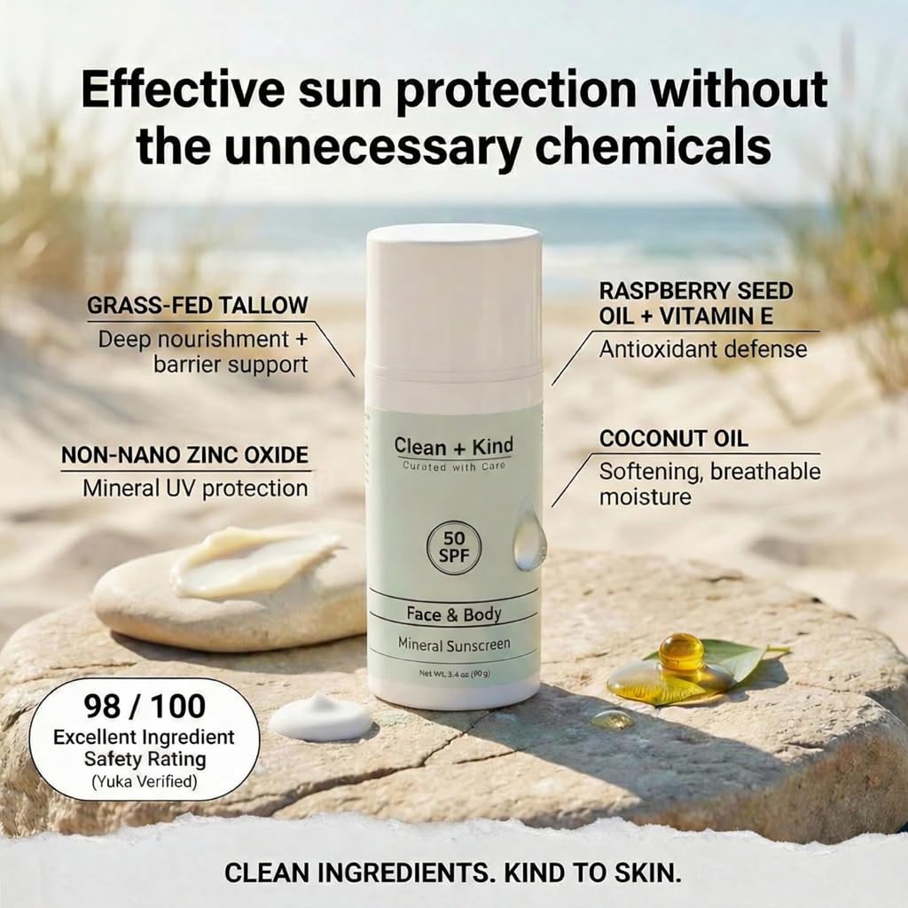 Tallow Mineral Sunscreen SPF 50